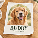 Custom Pet Portrait Canvas Print — 12 × 16 in